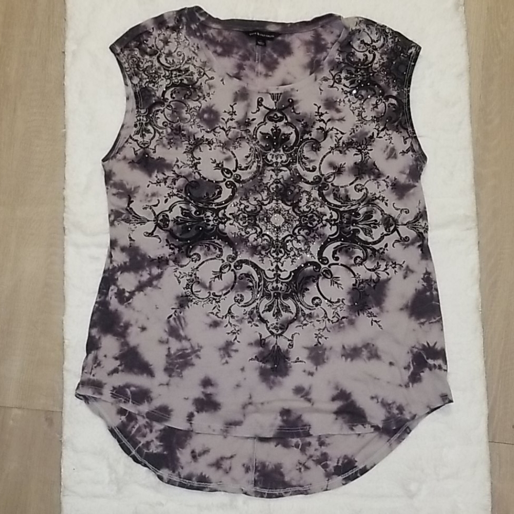 Purple Tie Dye Rock & Republic Shirt